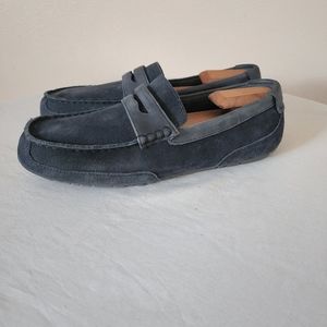 UGG Blue Suede Loafers
